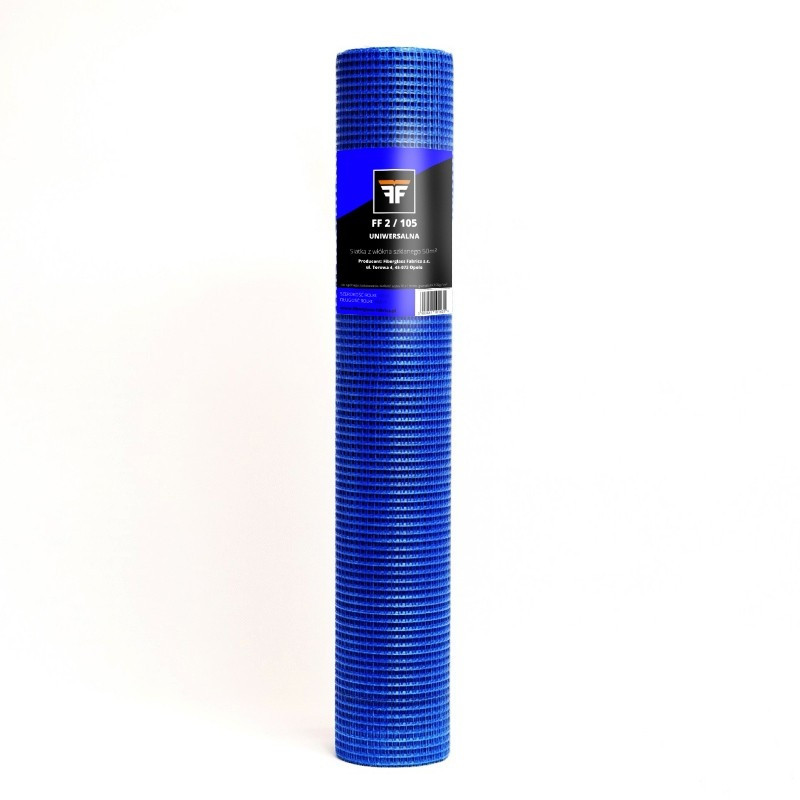 plastering mesh 10x10, 110g, 1m x 50m - blue