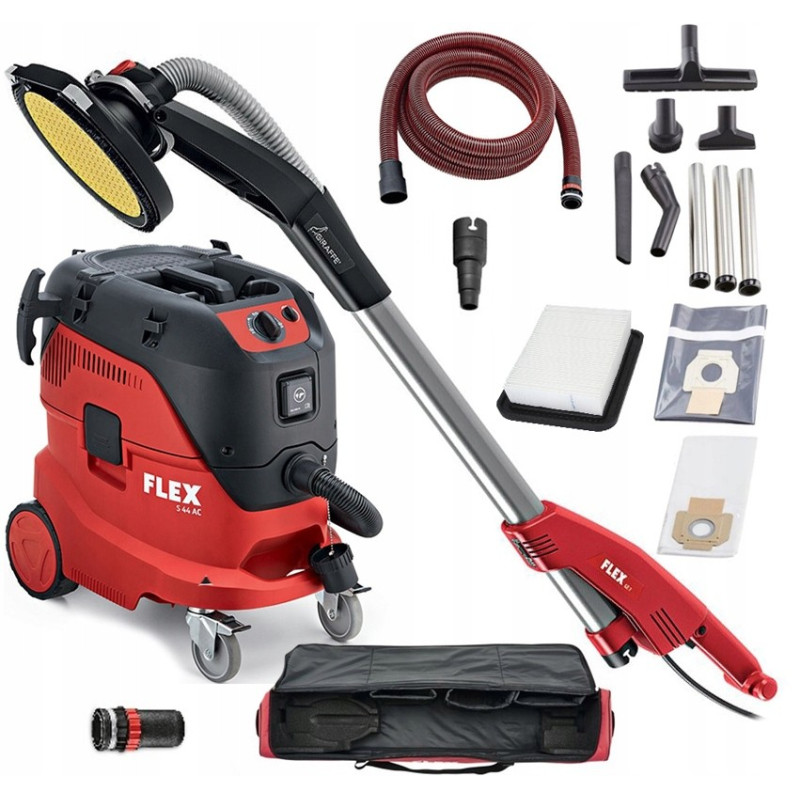 GIRAFFE FLEX GE5 plaster sander Set Hose Bag Vacuum cleaner