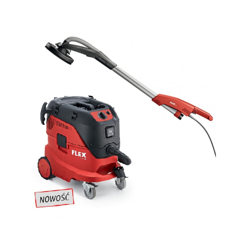 GIRAFFE FLEX GE5 plaster sander Set Hose Bag Vacuum cleaner