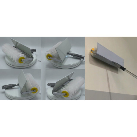 Spiked roller for venting 250 x 11 mm OLEJNIK