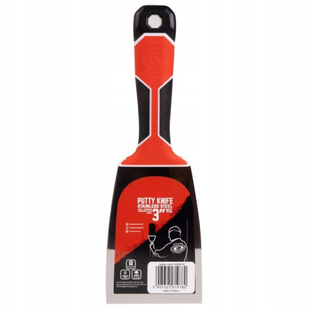 Three-component paint scraper, 75 mm