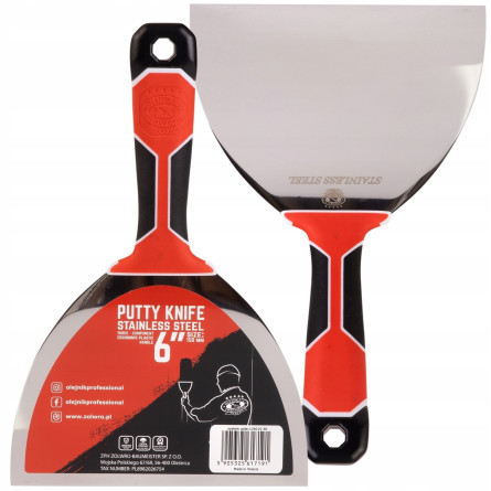 Three-component paint scraper, 150 mm