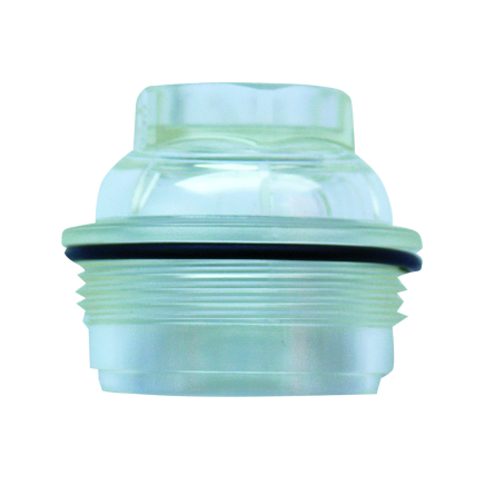 Dempan glass cap for PFT water reducer