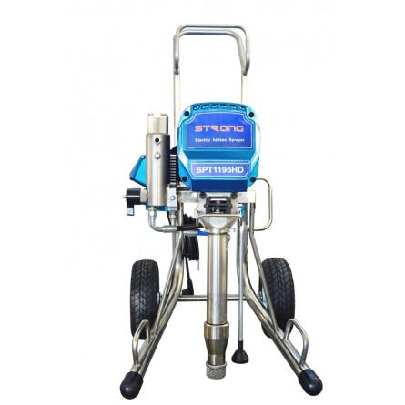 SPT 1195HD painting and filling unit + 105 l paint and filler tank with Strong-Tech press