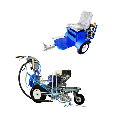SPLM5900 Road Marking Machine for Lanes + SPLM DRIVER Marking Machine Drive Trolley - Strong-Tech