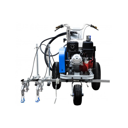 SPLM1076 Road Marking Machine for Lines + SPLM DRIVER Paint Sprayer Drive Trolley - Strong-Tech