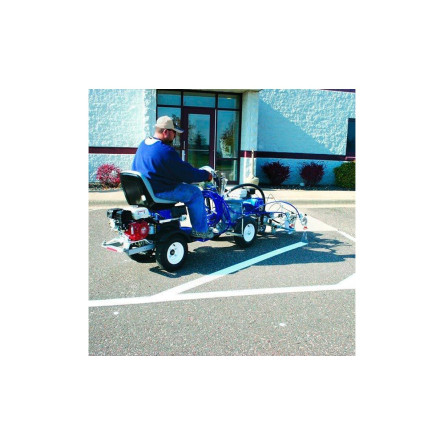 SPLM1076 Road Marking Machine for Lines + SPLM DRIVER Paint Sprayer Drive Trolley - Strong-Tech