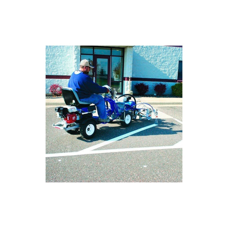 SPLM3400 Road Marking Machine for Lanes + SPLM DRIVER Marking Machine Drive Trolley - Strong-Tech