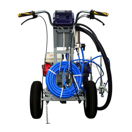 SPLM5900 Road Marking Machine for Lanes + SPLM5900 Microbead Spreading System - Strong-Tech