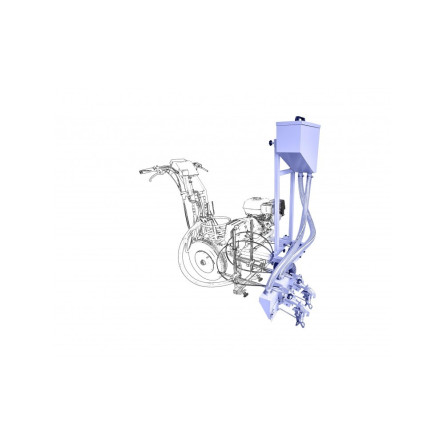SPLM5900 Road Marking Machine for Lanes + SPLM5900 Microbead Spreading System - Strong-Tech