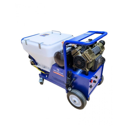 DP-T7X Plastering Unit with Compressor + Styrofoam and Facade Sander - Strong-Tech