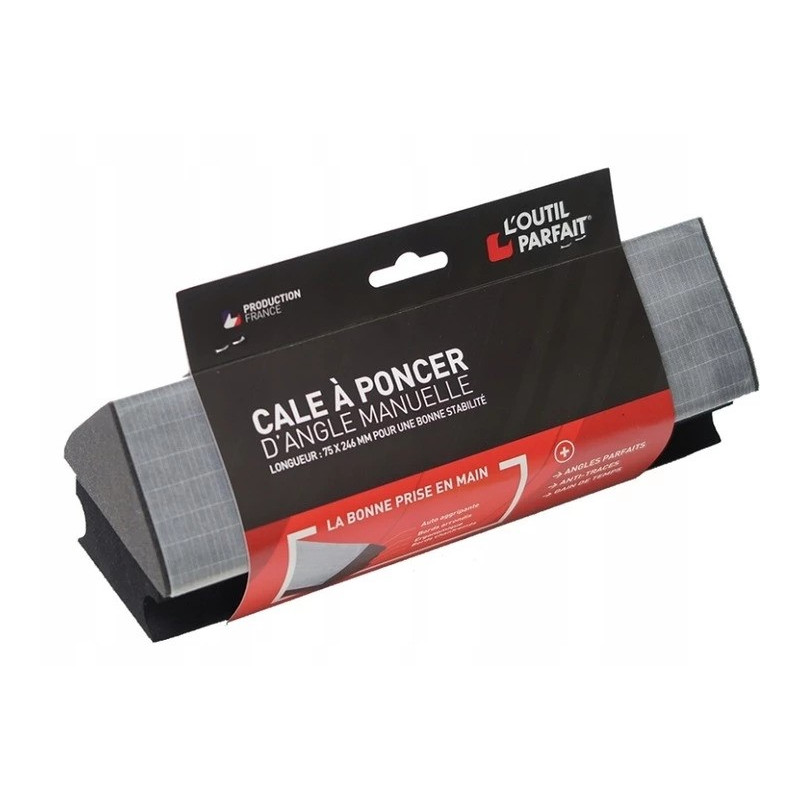 Corner grinding wedge