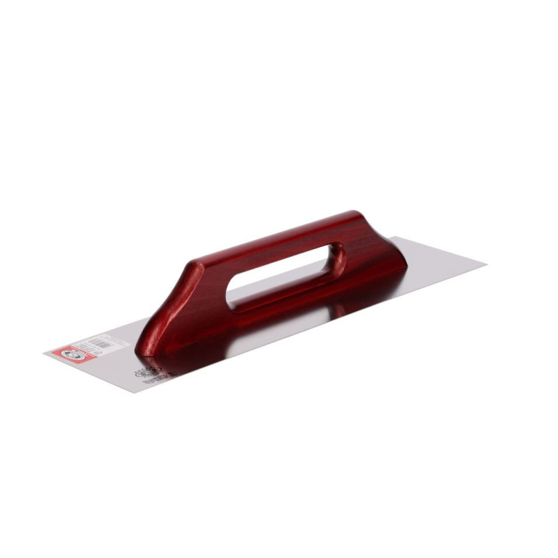 Swiss-style stainless steel trowel, 580 mm