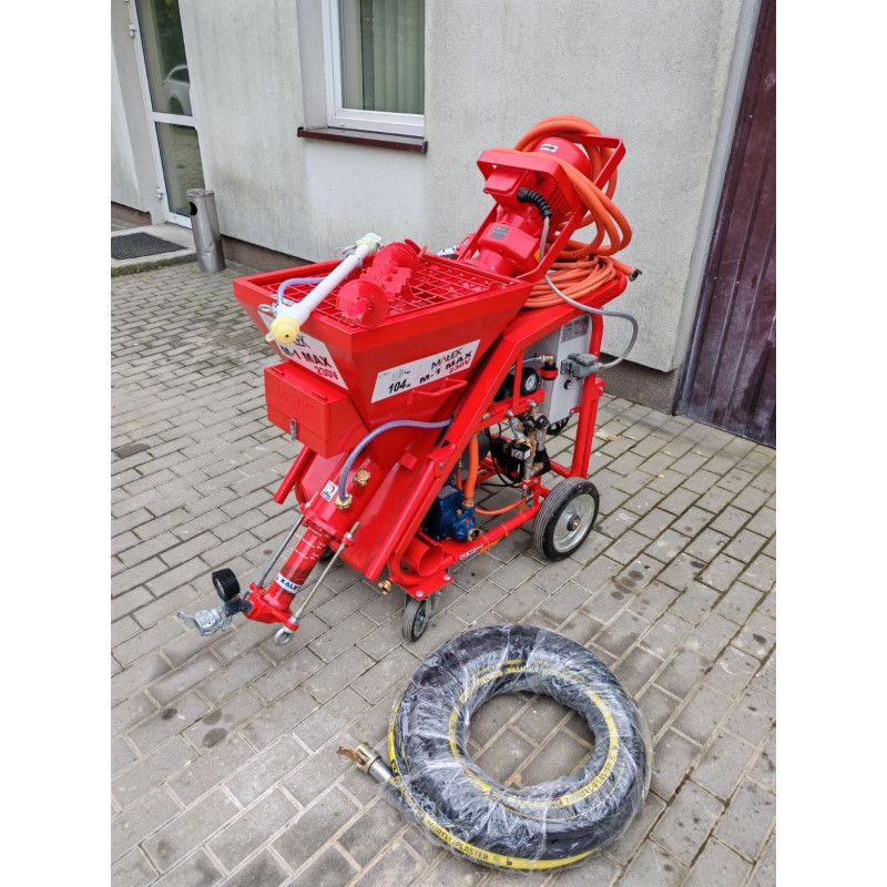 M-1 MAX 230V plastering machine - used