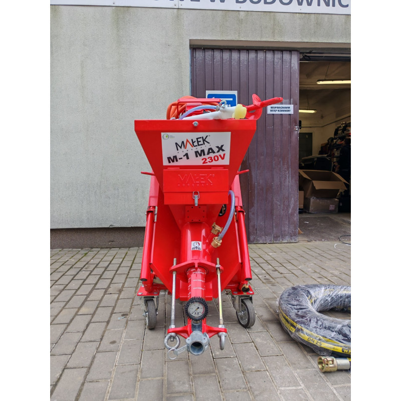 Agregat tynkarski M-1 MAX 230V - używany Agregat tynkarski M-1 MAX 230V - używany