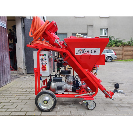 M-1 MAX 230V plastering machine - used