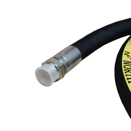 DN25 plastering hose, 5 m, AGR GZ 1" SEMPERIT fitting