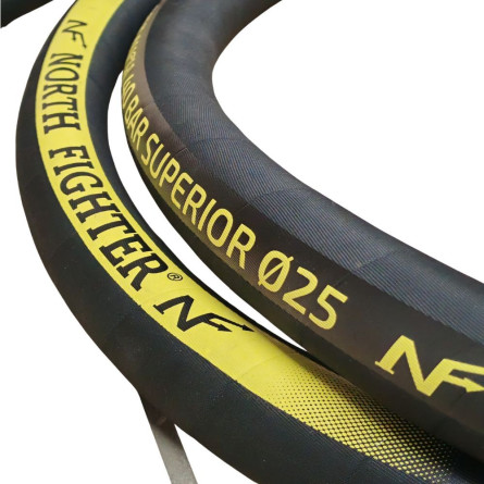 DN25 plastering hose, 5 m, AGR GZ 1" SEMPERIT fitting