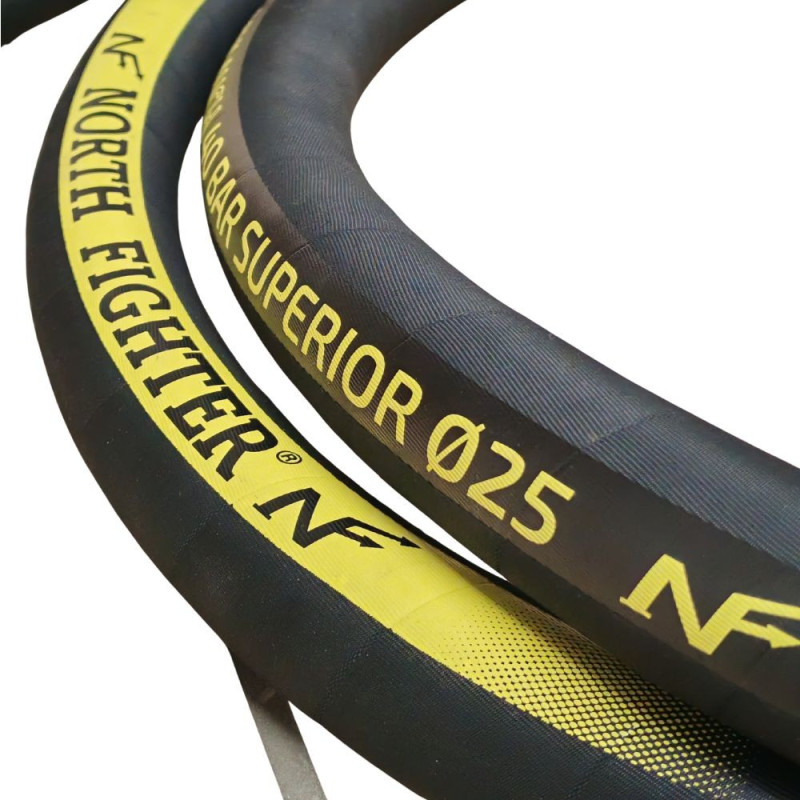 DN25 plastering hose, 5 m, AGR GZ 1" SEMPERIT fitting