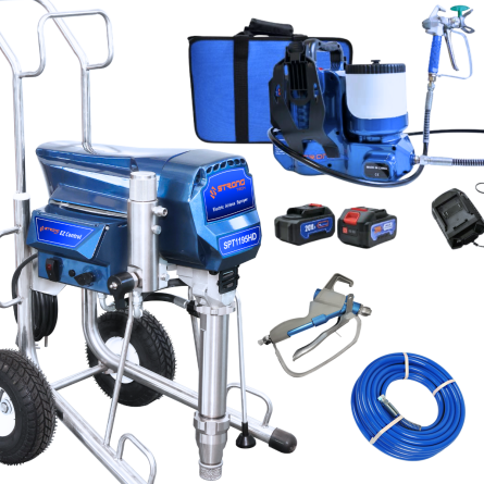 Agregat malarsko-szpachlarski Strong-Tech SPT 1195HD + Agregat-Pistolet Malarski QuickSpray - Strong-Tech