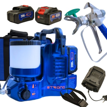 Agregat malarsko-szpachlarski Strong-Tech SPT 1195HD + Agregat-Pistolet Malarski QuickSpray - Strong-Tech
