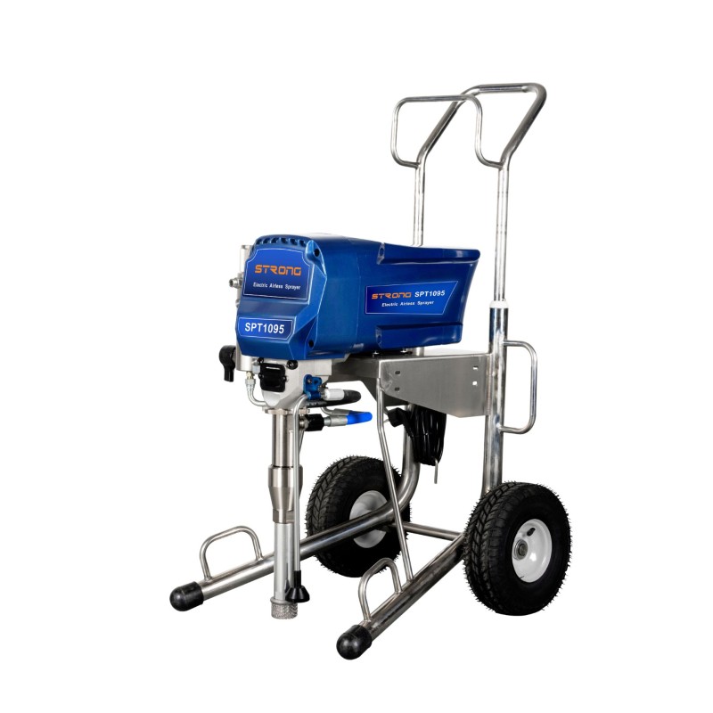 SPT 1095 Paint Sprayer with REEL Strong-Tech Paint Hose Reel