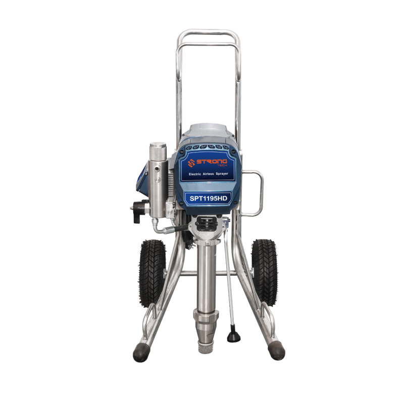 SPT 1195HD Paint Sprayer with REEL Strong-Tech Paint Hose Reel