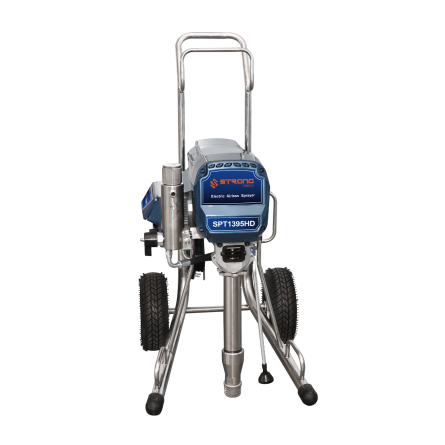 SPT 1395HD Paint Sprayer with REEL Strong-Tech Paint Hose Reel