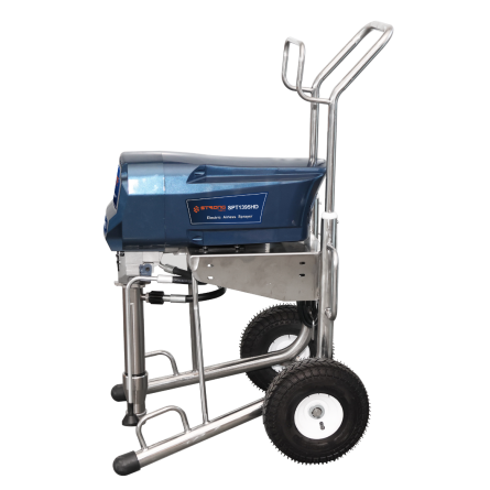 SPT 1395HD Paint Sprayer with REEL Strong-Tech Paint Hose Reel