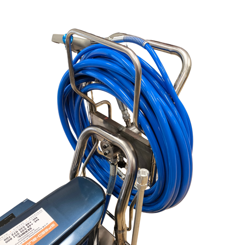 SPT 1595HD Paint Sprayer with REEL Strong-Tech Paint Hose Reel