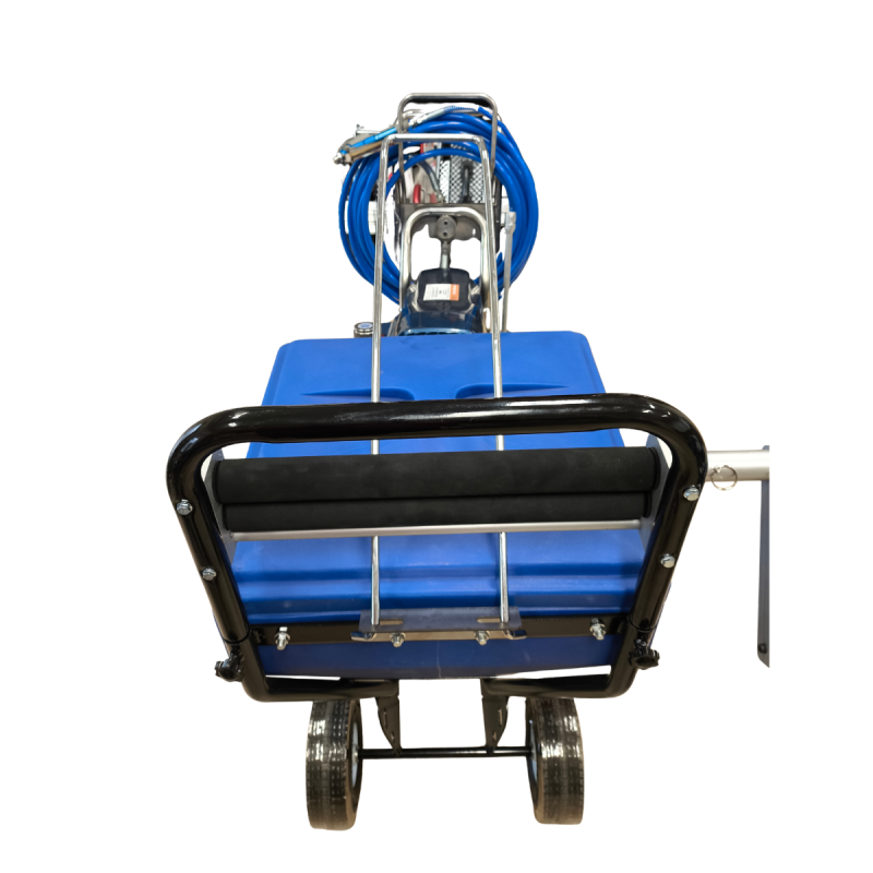 SPT 1595HD painting and filling unit + 105 l paint and filler tank with Strong-Tech press