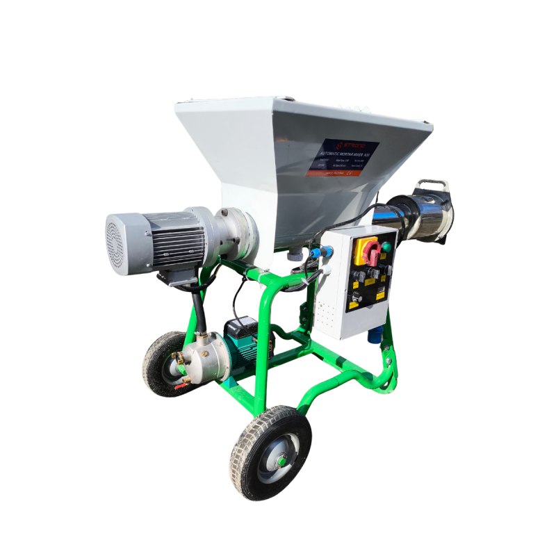 DP-T7X Plastering Unit with Compressor + N35 230V Strong-Tech Flow Mixer