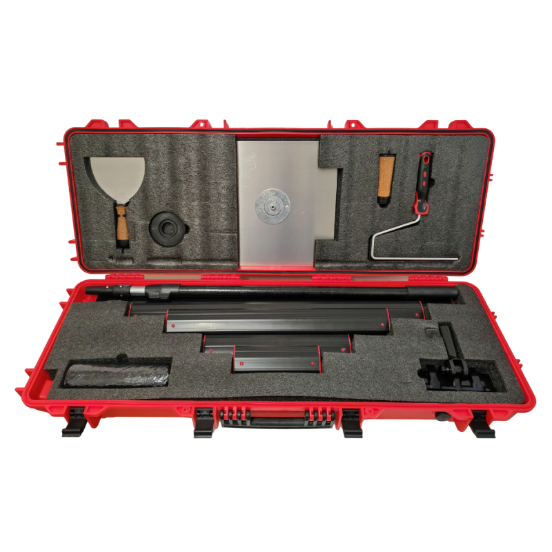 Set of 11 finishing knives in a wheeled case OLEJNIK