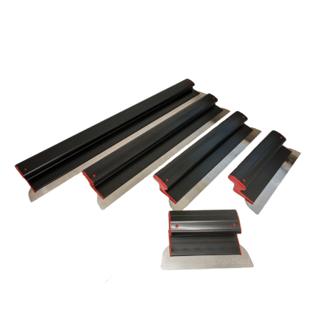 Set of 11 finishing knives in a wheeled case OLEJNIK