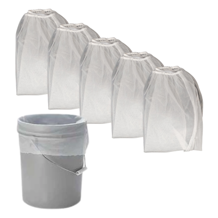 Set of 5x Paint Filter Bags - 20 litres
