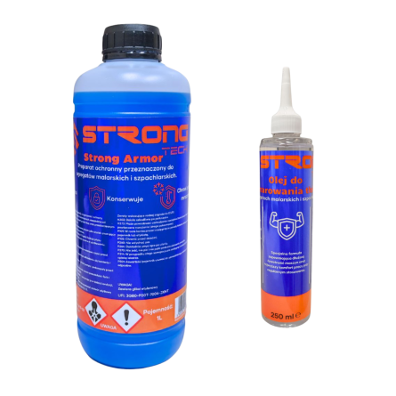 STRONG ARMOR 1l Preservative Fluid and 0.25l Strong-Tech Piston Oil Set STRONG ARMOR 1l Preservative Fluid and 0.25l Strong-Tech Piston Oil Set