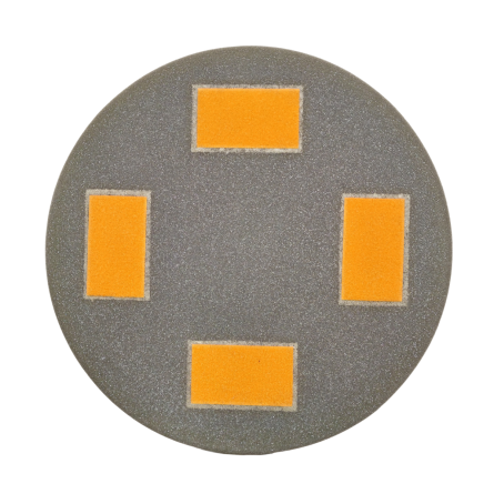ROKAMAT POROUS GRAPHITE finishing sponge, 35 x 3 cm