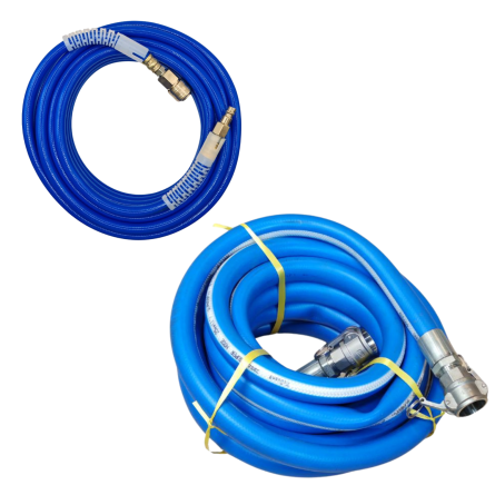 ZESTAW Wąż Tynkarski DN25x10m, CamLock + Wąż Powietrza do serii DP-T