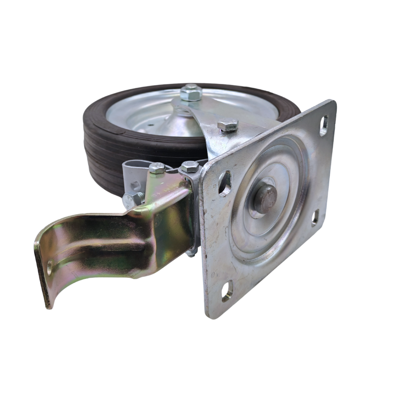 200 mm Swivel Castor with Brake - PFT