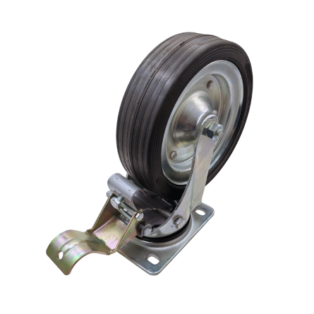 200 mm Swivel Castor with Brake - PFT