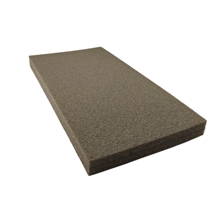 Gąbka Pacy z Rzepami XLPE GRAFIT 280x140x20