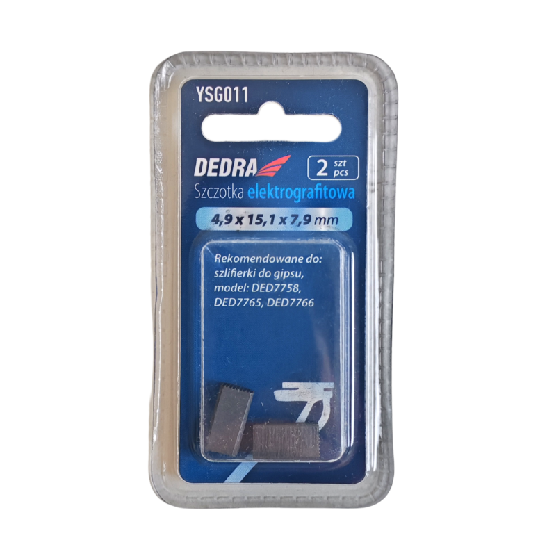 Motor brushes for the DEDRA DED7758 grinder Motor brushes for the DEDRA DED7758 grinder