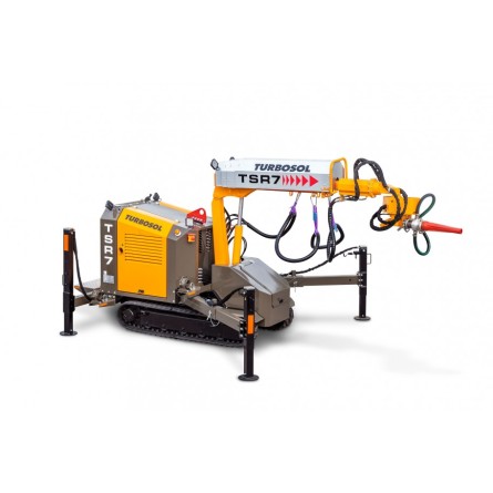 Manipulator–Ramię Do Natrysku Betonu TURBOSOL TSR-7