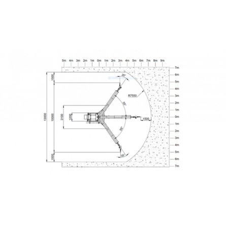 Manipulator–Ramię Do Natrysku Betonu TURBOSOL TSR-7
