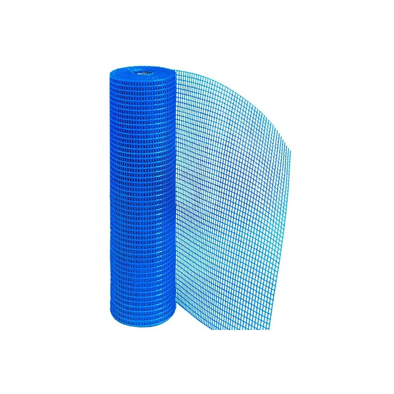 plastering mesh 10x10, 110g, 1m x 50m - blue