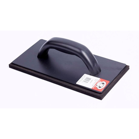 ABS trowel with rubber profi 130x250/8 205115 OLEJNIK