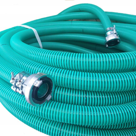 PVC hose DN 50 / 30 m with connectors - for silo
