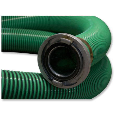 PVC hose DN 50 / 30 m with connectors - for silo