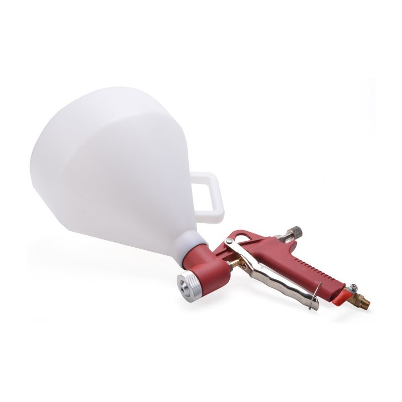 pneumatic plastering gun with a 5.5 L tank