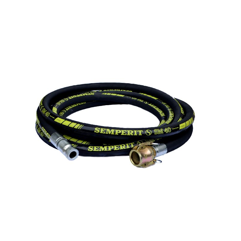 DN35 plastering hose, length 10 m, rigid